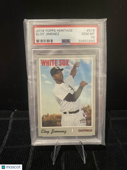 2019 Topps Heritage Eloy Jimenez #516 PSA 10