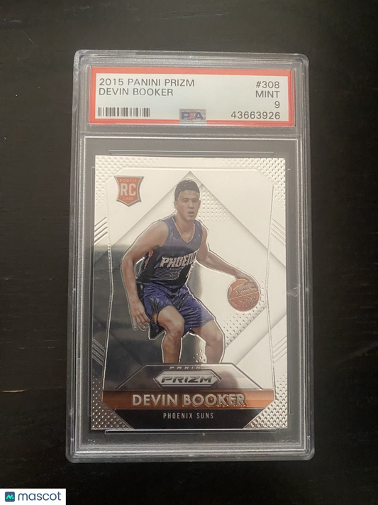 2015 Panini Prizm Devin Booker ROOKIE #308 PSA 9