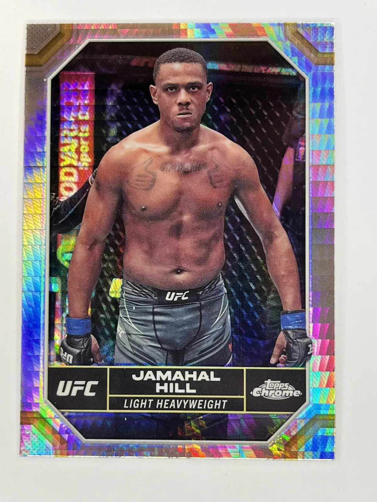 2024 Topps Chrome UFC Jamahal Hill #89