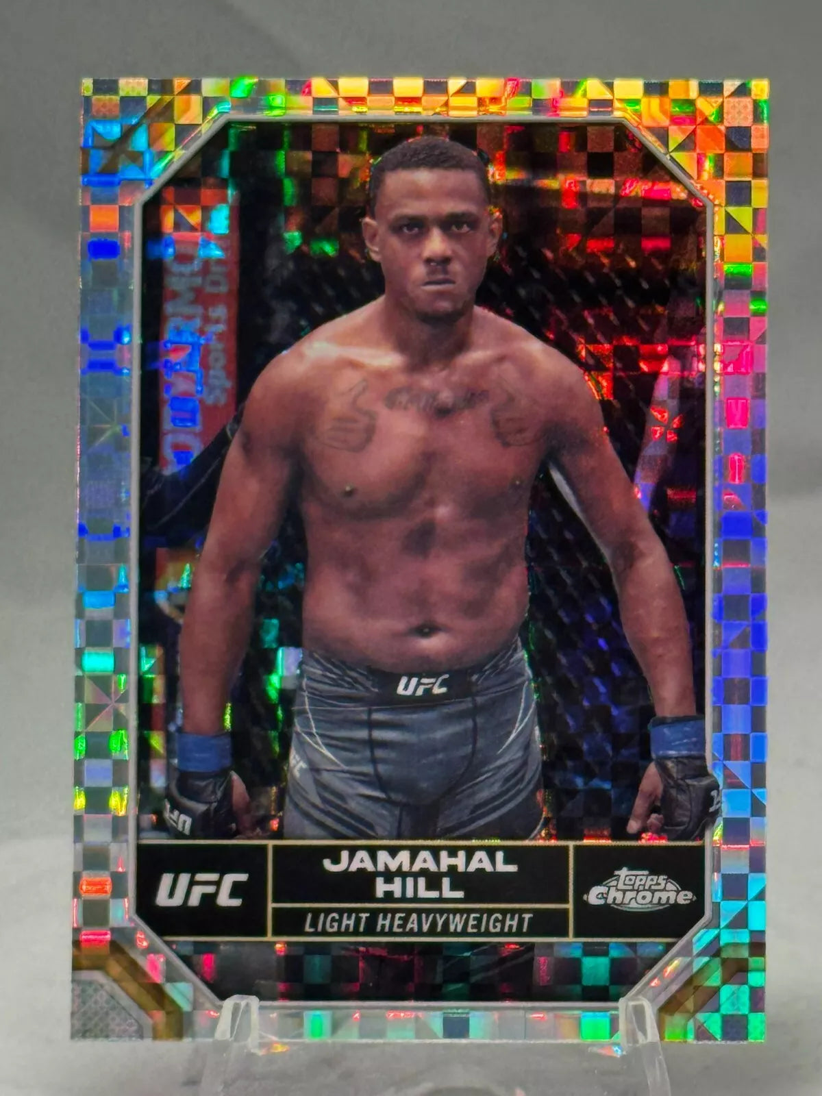 2024 Topps Chrome UFC Jamahal Hill #89