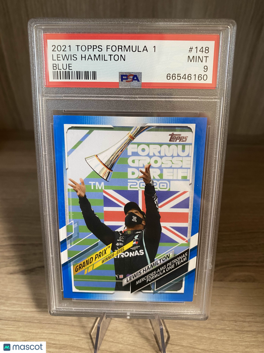 2021 Topps Formula 1 Lewis Hamilton #148 PSA 9