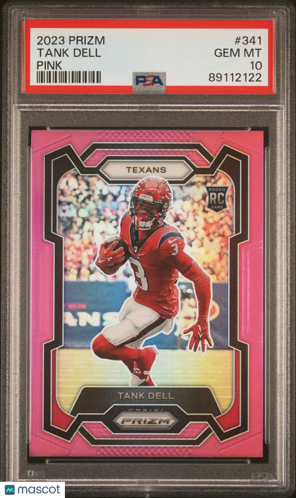 2023 Panini Prizm Tank Dell ROOKIE #341 PSA 10