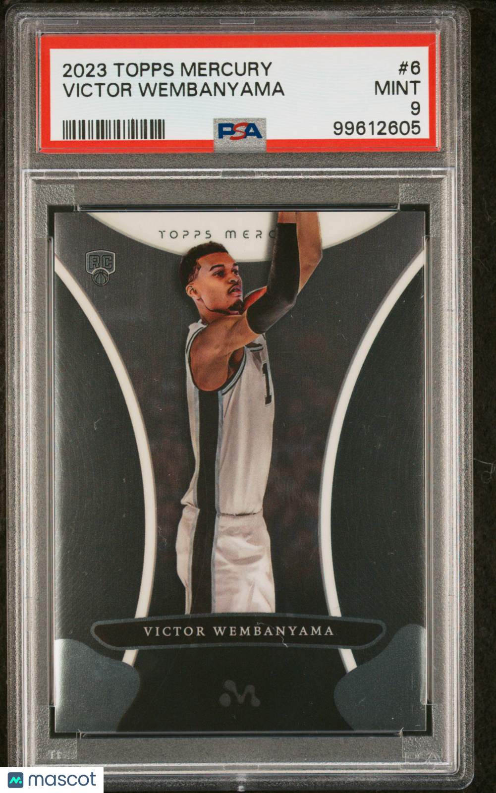 2023 Topps Mercury: Victor Wembanyama - Victor Wembanyama ROOKIE #6 PSA 9