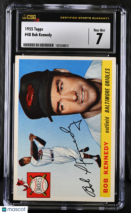 1955 Topps Bob Kennedy #48 CGC 7